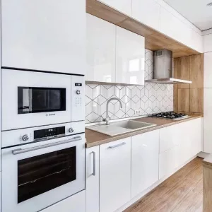 Кухня 794, прямая, белая
